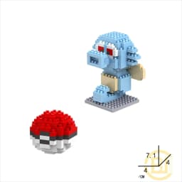 Pokémon Gengar Charmander Snorlax Squirtle Bulbasaur Particle Building Block Toy Mini Desktop Ornament Room Decoration Christmas