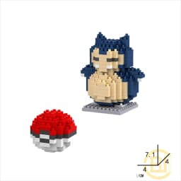 Pokémon Gengar Charmander Snorlax Squirtle Bulbasaur Particle Building Block Toy Mini Desktop Ornament Room Decoration Christmas