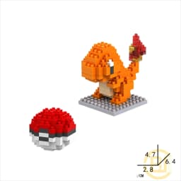 Pokémon Gengar Charmander Snorlax Squirtle Bulbasaur Particle Building Block Toy Mini Desktop Ornament Room Decoration Christmas