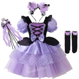 2026 Gothic Lolita Dress Japanese Halloween Christmas Little Witch Cosplay Ruffles Bow Princess Party Dresses Costume