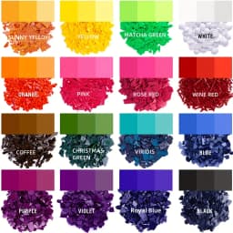 Candle Dyes - 6/12/16 Colors (1 Gram Each) for Candle Coloring and Making, Candle Making Materials, 16 Common Color Dyes, for Making Colorful Candles, DIY Candle Materials, Gifts for Family and Friends, DIY Atmosphere Decoration. Dyeing Materials for DIY Candle Making, Suitable for Christmas Gifts, New Year Gifts, and Atmosphere Setting.