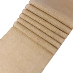 Natural Burlap Jute Sack Linen Cloth Fabric For DIY Hand Work Storage Bags Christmas Home Decoration
