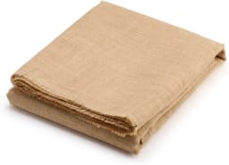 Natural Burlap Jute Sack Linen Cloth Fabric For DIY Hand Work Storage Bags Christmas Home Decoration