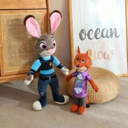 30CM Trending Zootopia 2 Character Rabbit Judy Hopps Fox Nick Wilde Cartoon Soft Cute Plush Toy Doll Birthday Christmas Gift