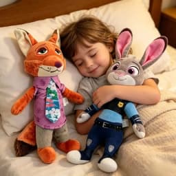 30CM Trending Zootopia 2 Character Rabbit Judy Hopps Fox Nick Wilde Cartoon Soft Cute Plush Toy Doll Birthday Christmas Gift