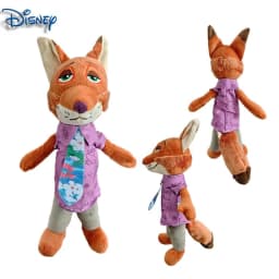 30CM Trending Zootopia 2 Character Rabbit Judy Hopps Fox Nick Wilde Cartoon Soft Cute Plush Toy Doll Birthday Christmas Gift