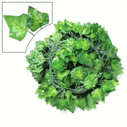 Artificial Ivy Vine Maple Leaves Hanging Garland Fake Plants Green Leaf Rattan for Christmas Wedding Party Home Decor