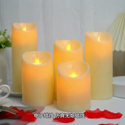 1~10PCS Swing LED Candles Flameless Flickering Light Flameless Candle for Christmas Wedding Decor Birthday Party Supplie 