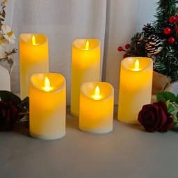 1~10PCS Swing LED Candles Flameless Flickering Light Flameless Candle for Christmas Wedding Decor Birthday Party Supplie 