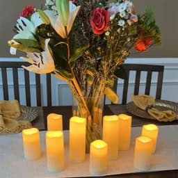 1~10PCS Swing LED Candles Flameless Flickering Light Flameless Candle for Christmas Wedding Decor Birthday Party Supplie 