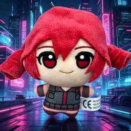 Hot Kasane Teto Plush Toy Soft Doll Stuffed Plushies Figure Anime Cosplay Cartoon Birthday Present Christmas Gift for Fans