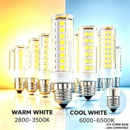 18W 15W 12W 9W 7W E14 LED Bulb Lamp 220V-240V Mini Corn Bulb Light 2835SMD 360 Beam Angle Replace Halogen Chandelier Lights