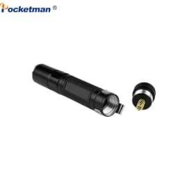 Mini Flashlight Aluminium Alloy Pocket Emegency Flashlight Waterproof Torch Super Bright Flashlights Use AAA Battery