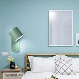 LED Wall Lamp Nordic Bedside Adjustable Reading Wall Lights Indoor Bedroom Closets Lighting Sconces Home Decor Lamps with Switch