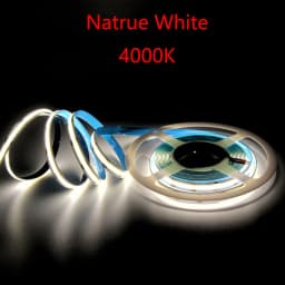 SUMBULBS FCOB LED Strip Light 480 Chips/M LED COB 12V Warm Nature Cool White for Bedroom Stage Home TV DIY Lighting Decoration