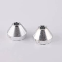 Smooth Orange Peel Reflector for Convoy T2 T3 Flashlight 5mm Bottom Hole