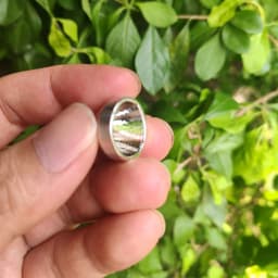Smooth Orange Peel Reflector for Convoy T2 T3 Flashlight 5mm Bottom Hole