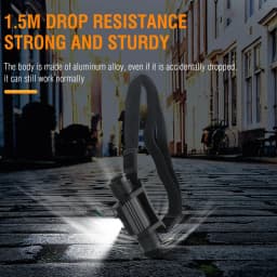 BORUiT HP300/HP500 LED Headlamp 7-Mode 1000LM Powerful Headlight Type-C Rechargeable Head Torch Camping Hunting Lantern