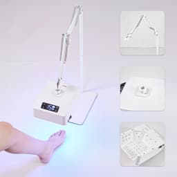 35W UV LED Nail Lamp Rechargeable Wireless LED Foot Curing Light for Manicure Gel Drying Light Beauty Nail Art Pedicure UV Lamp