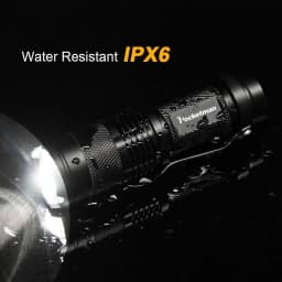 Mini Flashlights Super Bright Upgrade-LED Flashlight Waterproof Torch Zoomable Torch Tactical Flashlight Pocket Emergency Light