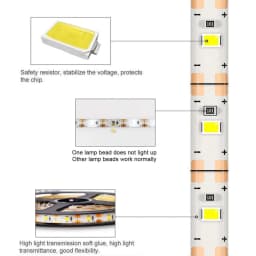 DC 5V USB LED Strip Light 2835 SMD Flexible LED Ribbon Tape 60Leds Battery Powered TV Backlight Ceiling Cabinet Light Night Lamp