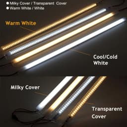 30/40/50cm LED Rigid Light Strip High Brightness 6W LED Fluorescent Floodlight Tube Bar Industries Showcase Display Lamp AC220V