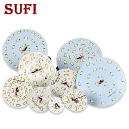 LED Light Source With 15cm Plug Wire 3W 5W 7W 9W 12W 15W 18W 24W 36W Round Light Panel  Modification Light Panel DIY Light Bulb