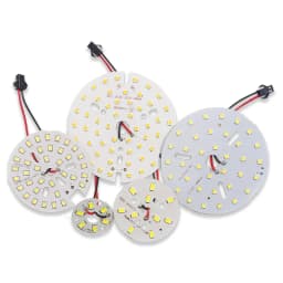 LED Light Source With 15cm Plug Wire 3W 5W 7W 9W 12W 15W 18W 24W 36W Round Light Panel  Modification Light Panel DIY Light Bulb