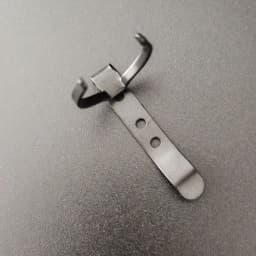 Convoy Stainless Stell Clip Suitable for T2 T3 Flashlight Torch Light
