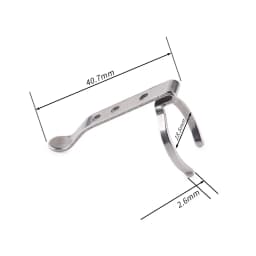 Convoy Stainless Stell Clip Suitable for T2 T3 Flashlight Torch Light