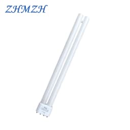 18W 24W 36W 40W 55W Fluorescent Lamp 4 Pins Twin-Tube Energy-saving Light Base Energy Saving Tube H 2G11 White Yellow AC220V