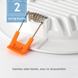 DC 12V LED Downlight Ceiling Light 24V Spotlight 3W 5W 7W 9W 12W Recessed Grille Ultra-thin Safety Voltage Round Black White