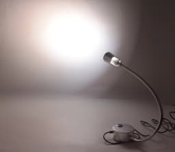 5V USB 3CCT Dimmable Wall Lamp CRI98 RG0 Bedside Reading Lamp Working Spot Light 15" Gooessneck Adjustable