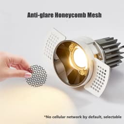 5pcs Trimless Plastering LED Downlight Bracket Adjustable Recessed Ceiling Spotlight Frame Socket GU10/MR16 Lamp Holder Fitting