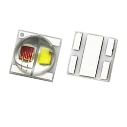 10pcs Dual Color High Power LED Chip 3535 2W 2x1W Bicolor Beads White Yellow Warm White Red Green Blue UV For Bicyle Car Light