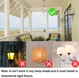 E27 Lamp Base Intelligent Light Bulb Switch MAX 60W Socket LED E27 Converter With PIR Motion Sensor Ampoule 100-240V