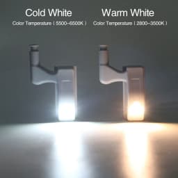 10pcs LED Motion Sensor Light Cupboard Closet Wardrobe Door Inner Hinge Night Lamp Battery Operated for Indoor Lighting