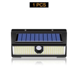 190led Solar Led Light Outdoor Garden Decoration Wall Lamp With 4 Mode IP65 Waterproof Solar Motion Sensor Light For Yard Door