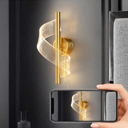 Nordic LED Wall Lamp Indoor Lighting For Bedroom Bedside Parlor Background Wall Light Modern Indoor Decoration Sconces