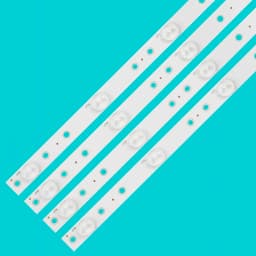 4 Pcs LED Backlight Strips For 40PFH5300/88 KDL-40R350D NS-40D510NA15 40D3505T BDM4065UC 40PFT5300/12 40PFT5300/60 40PFK4509/12