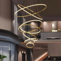 Nordic Home Decoration, Stair Chandelier, Living Room and Dining Room Pendant Lights, Ceiling Light, Indoor Lighting