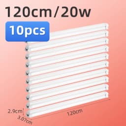 120cm Led Tube Light T5 T8 For Home 110V 220V Led Lamp Tube Bar 40W 60W 4ft Led Tube Light 1200mm /1000mm/ 900mm Tube Lighting