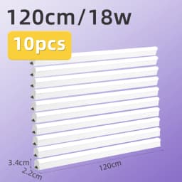 120cm Led Tube Light T5 T8 For Home 110V 220V Led Lamp Tube Bar 40W 60W 4ft Led Tube Light 1200mm /1000mm/ 900mm Tube Lighting