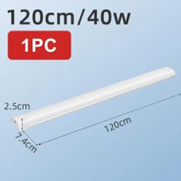 120cm Led Tube Light T5 T8 For Home 110V 220V Led Lamp Tube Bar 40W 60W 4ft Led Tube Light 1200mm /1000mm/ 900mm Tube Lighting