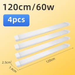 120cm Led Tube Light T5 T8 For Home 110V 220V Led Lamp Tube Bar 40W 60W 4ft Led Tube Light 1200mm /1000mm/ 900mm Tube Lighting