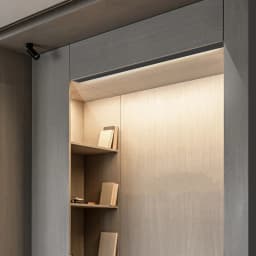 Invisible H7mm LED Oblique Beam Aluminum Profile Surface Mounted Ultra-thin Cabinet Layer Edge Shelf Panel Hard Bar Strip Lights