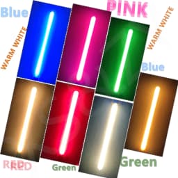 LED COB Meteor Shower Flowing Water Lamp DC3V 117mm LED Filament Diode Incandescent Light Accessories Festival Decor Light DIY
