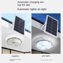 Solar Lights Indoor Home Top Ceiling House Outdoor Garden Pendant Light Panel Lamp Fixture For Corridor Garden Living Room