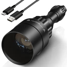 UniqueFire 1605 T38 Vcsel940 Vcsel850 IR LED FlashLight Dimmer Swtich Indicator USB C Rechargeable 18650 Torch Max.1500 Meters