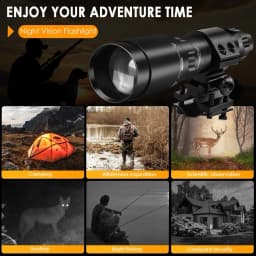 UniqueFire 1605 T38 Vcsel940 Vcsel850 IR LED FlashLight Dimmer Swtich Indicator USB C Rechargeable 18650 Torch Max.1500 Meters